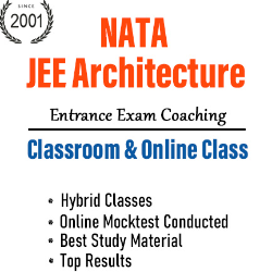 New Batches for NATA & JEE Architecture  is starting from 20th & 21st April , 2024