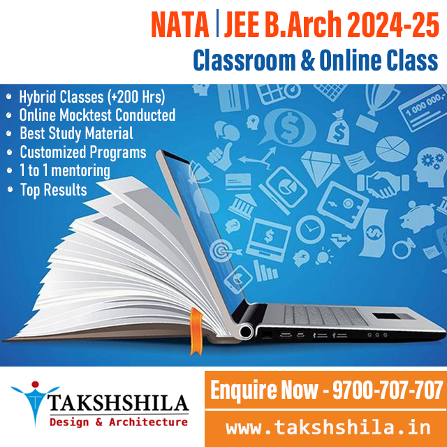 NATA & JEE BArch Coaching -Takshshila